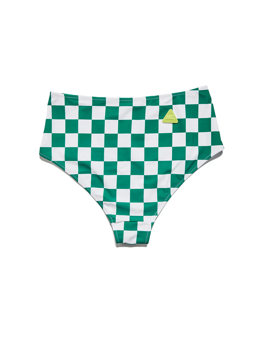 Checkmate High Waisted Swim Bottom - Image 7