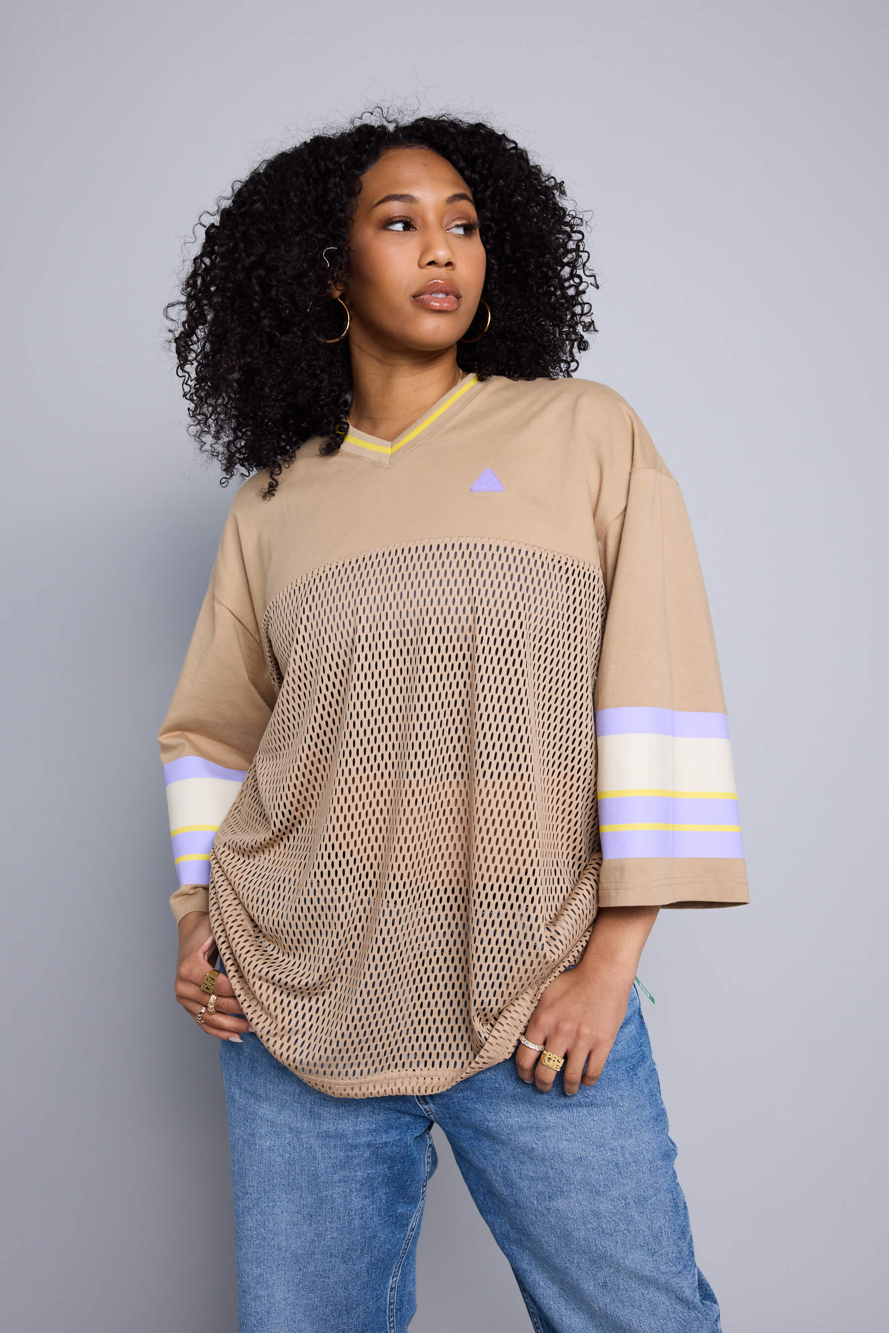 Classic Hockey Jersey - Khaki - Image 11