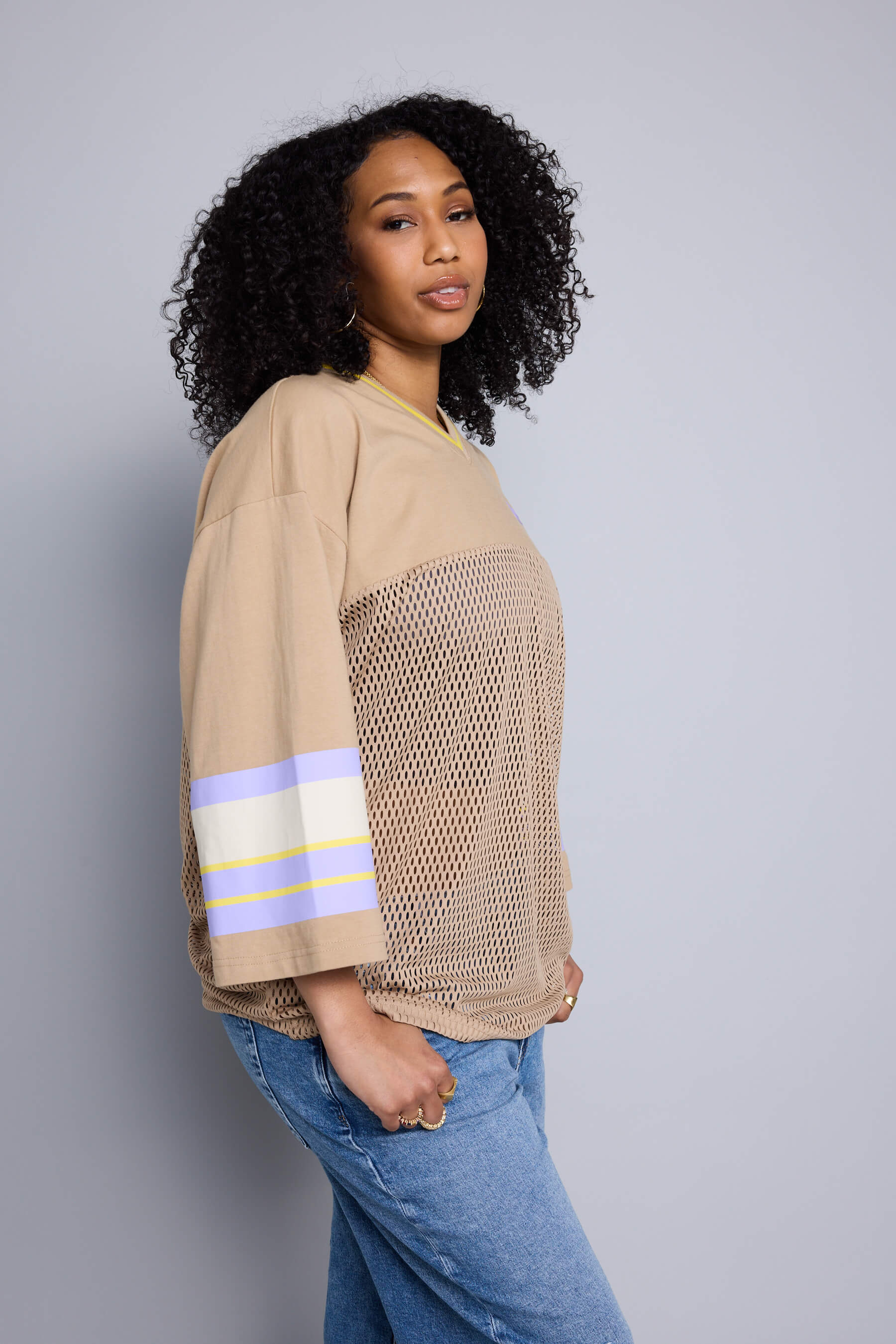 Classic Hockey Jersey - Khaki - Image 12