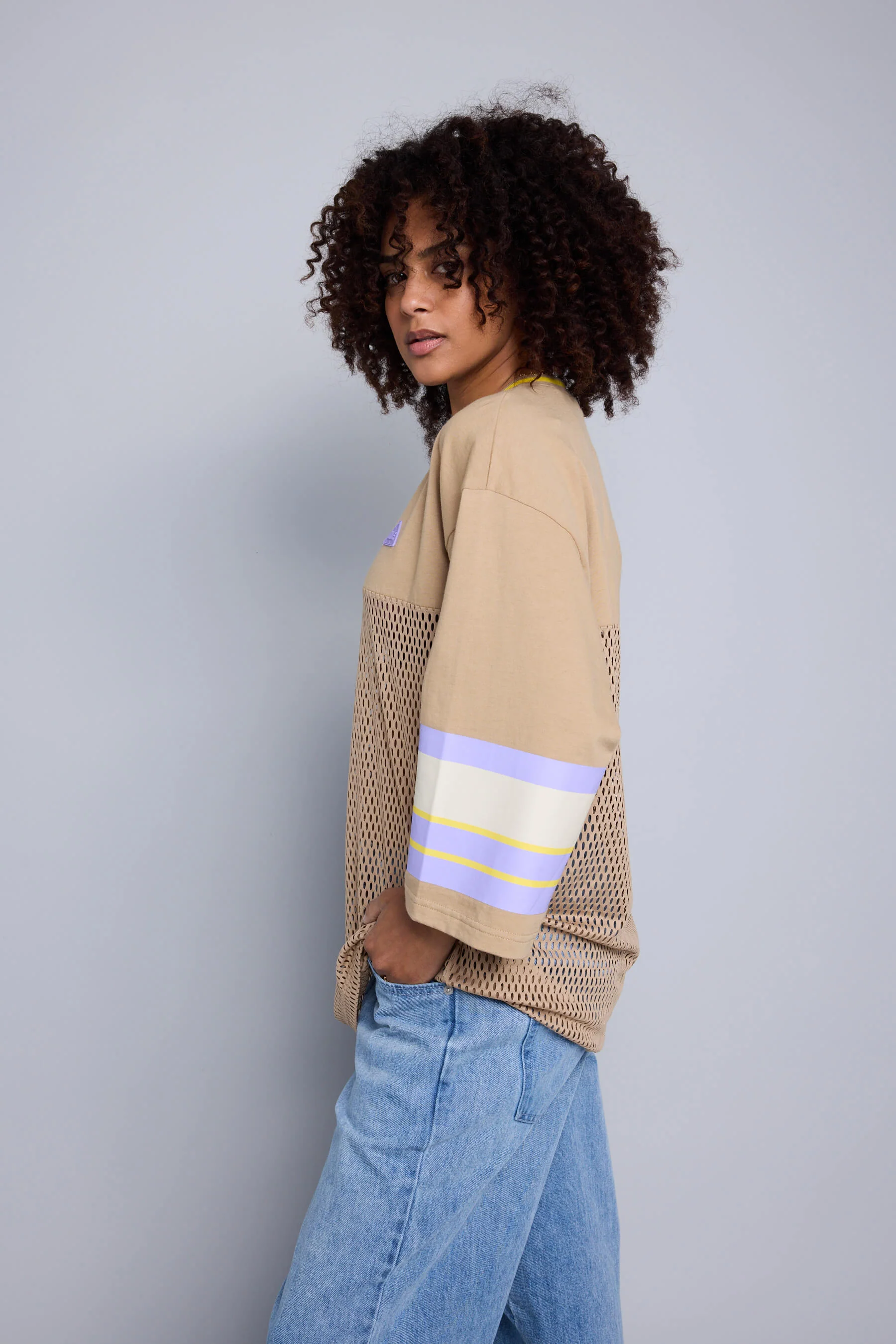 Classic Hockey Jersey - Khaki - Image 6