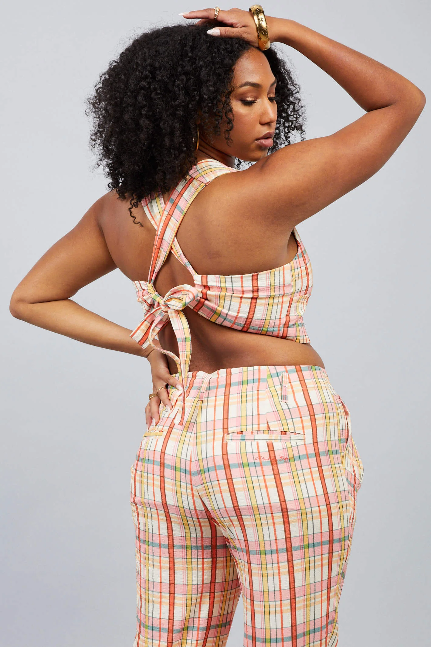 Claudia Plaid Vest - Image 5