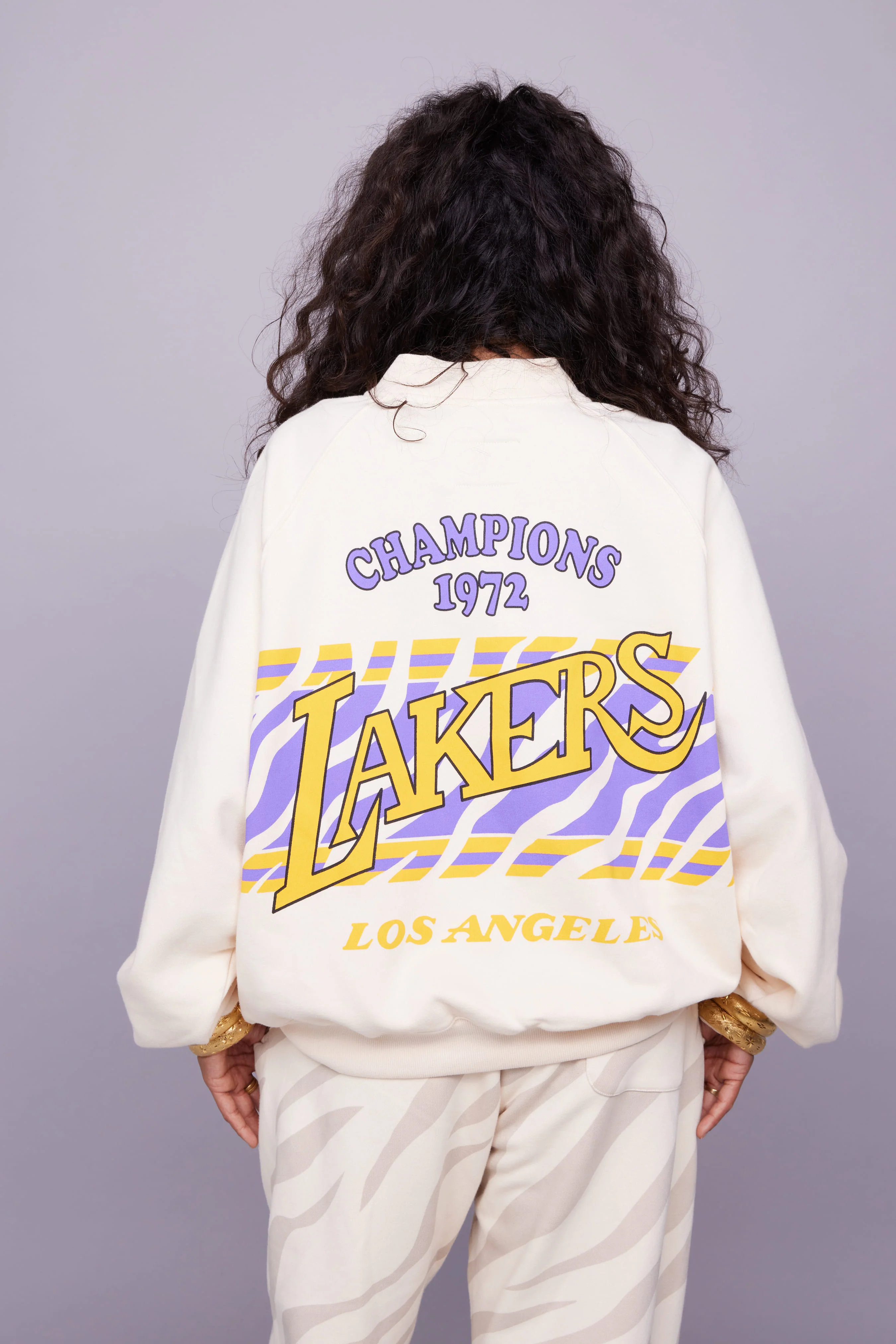 Lakers Fleece Pullover - Image 4