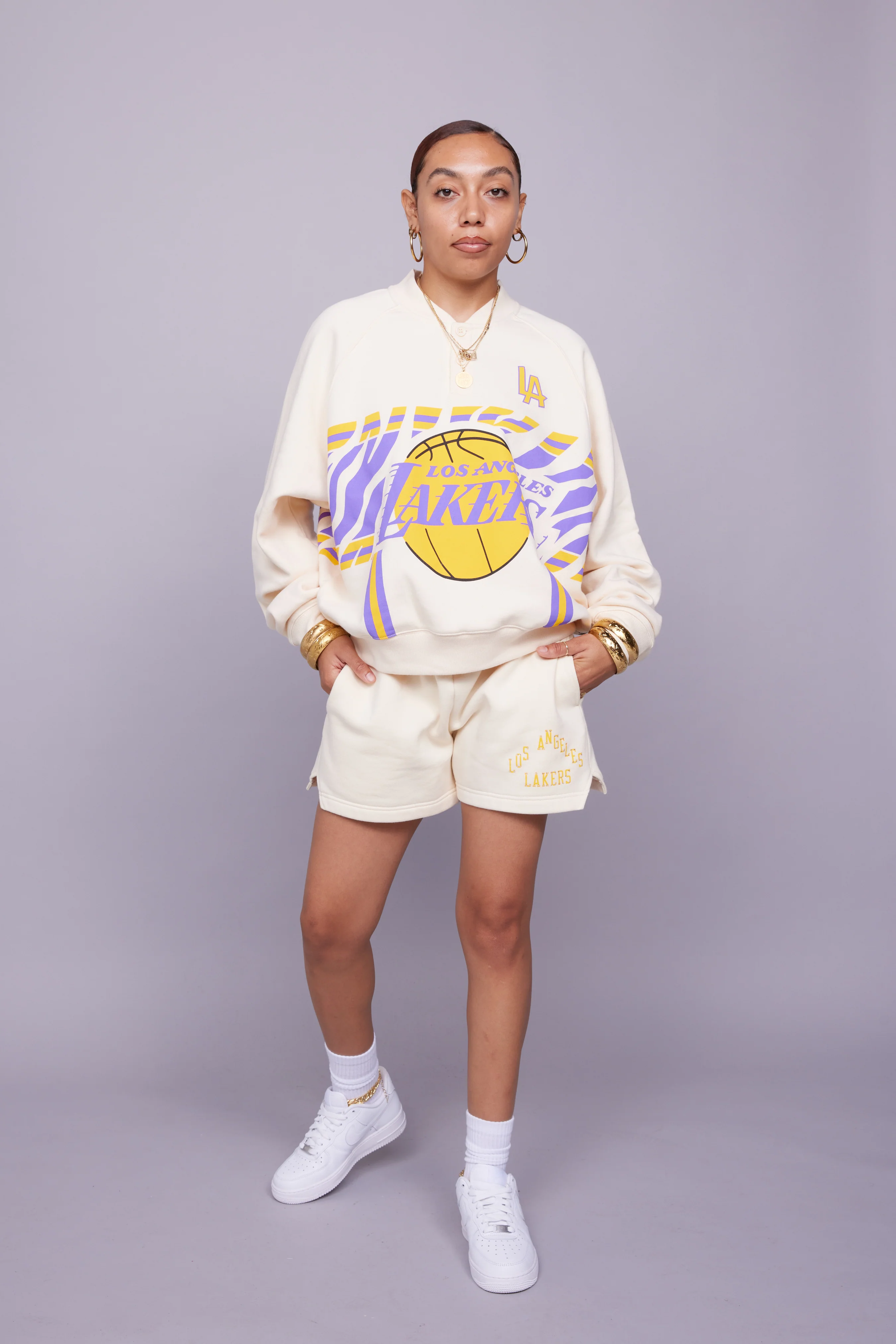 Lakers Fleece Pullover - Image 7