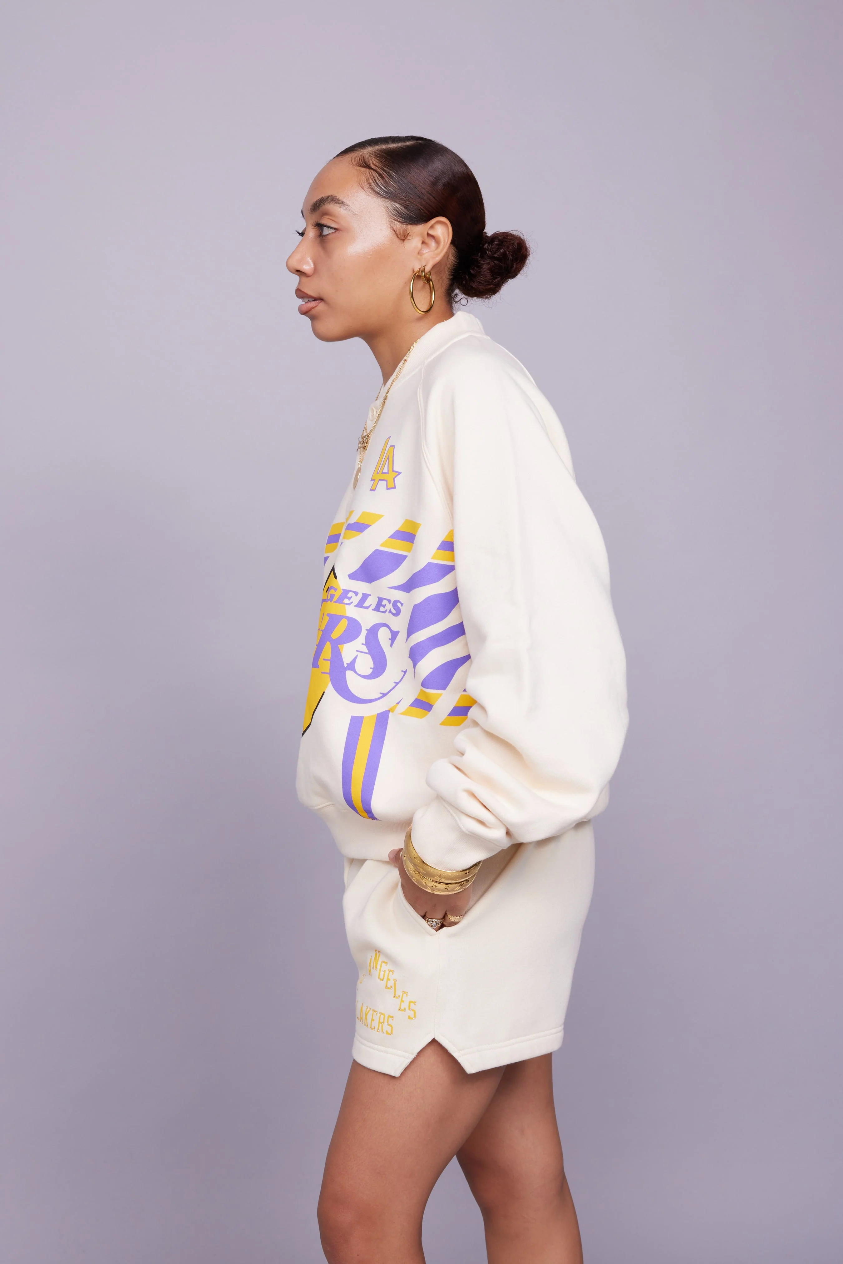 Lakers Fleece Pullover - Image 9