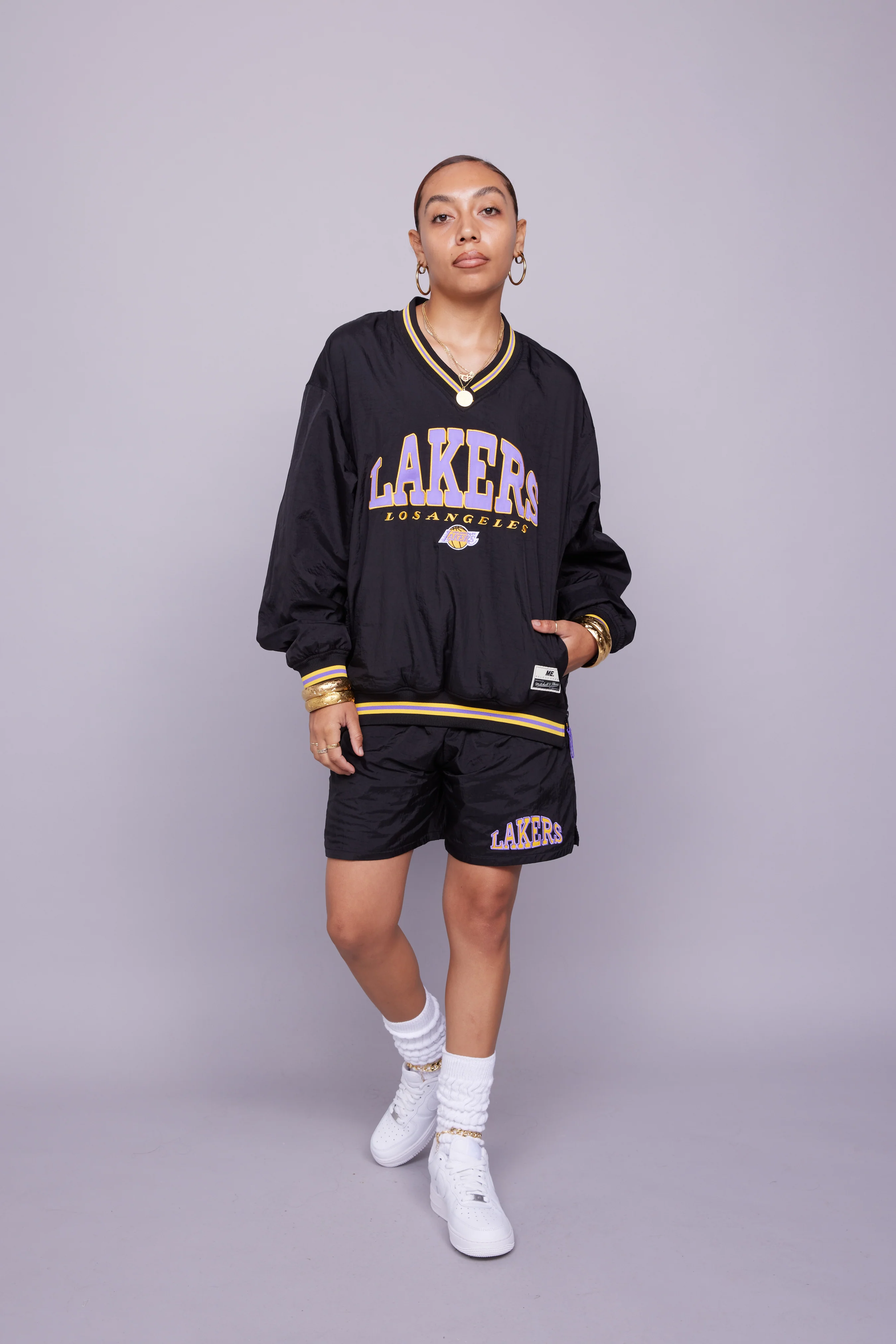 Lakers Nylon Shooting Shirt - Image 9