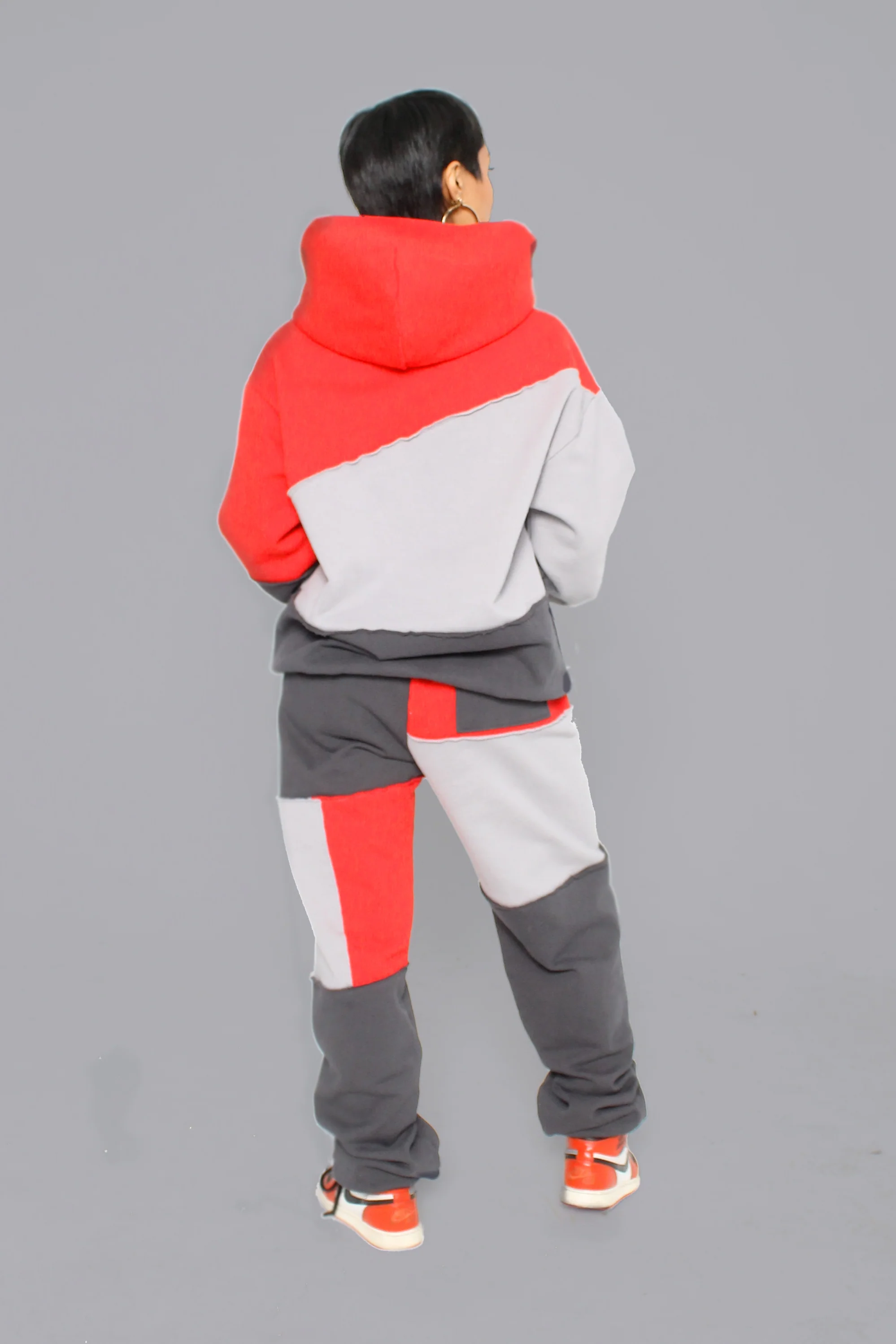 ME. Patchwork Sweatpants Cherrybomb - Image 5