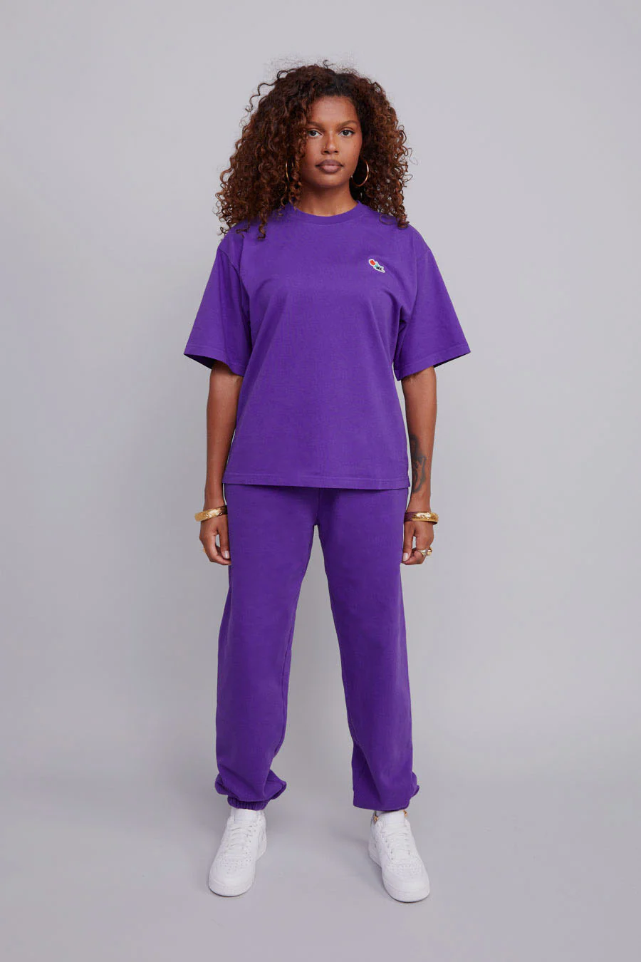 ME. Rose Sweatpants Prince Purple - Image 3