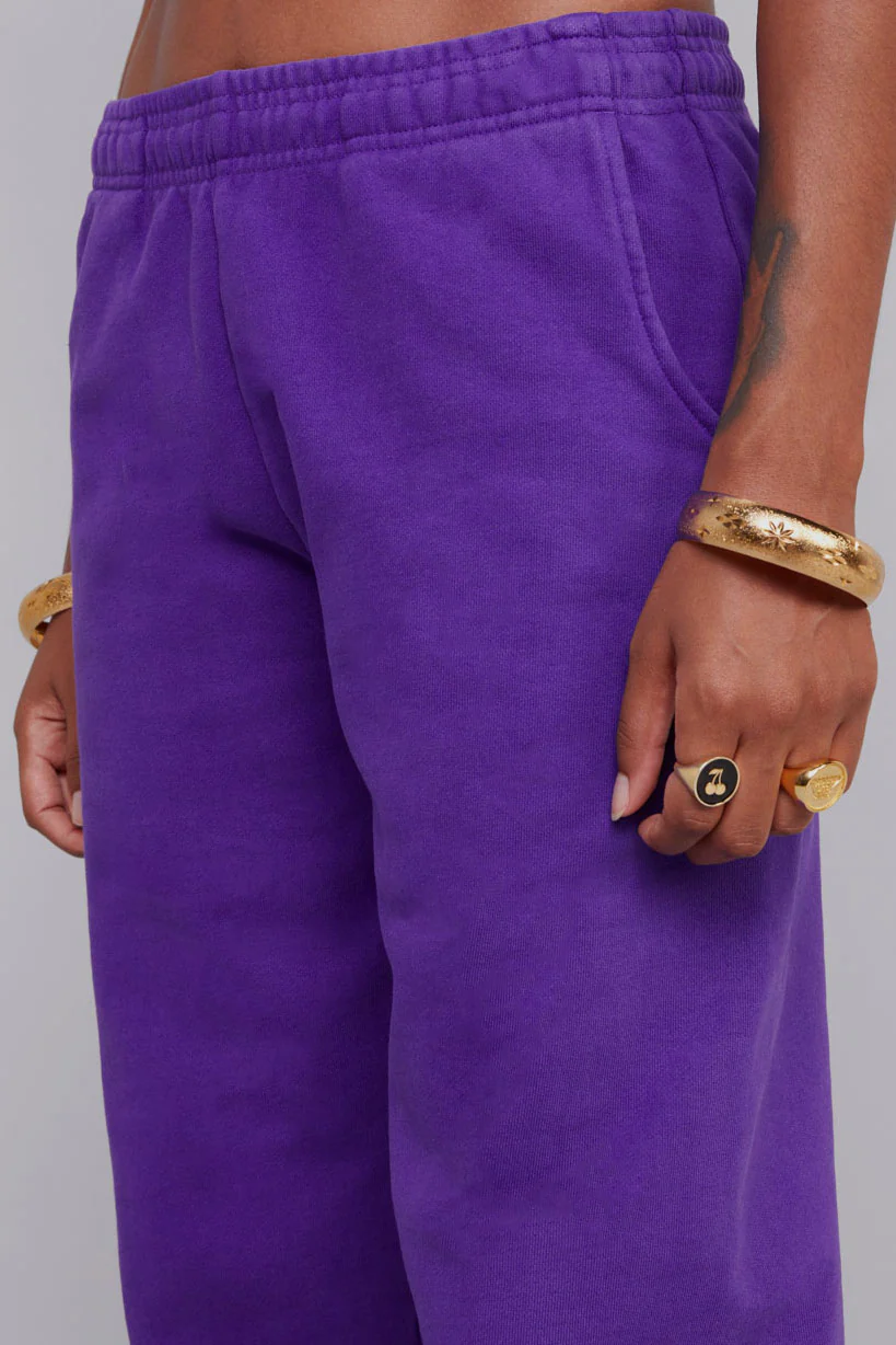 ME. Rose Sweatpants Prince Purple - Image 5