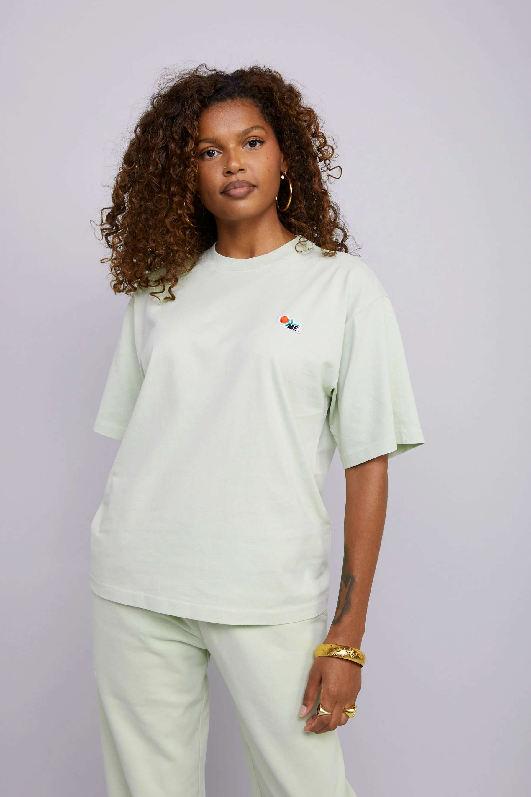 ME. Rose Tee Mineral Green - Image 3