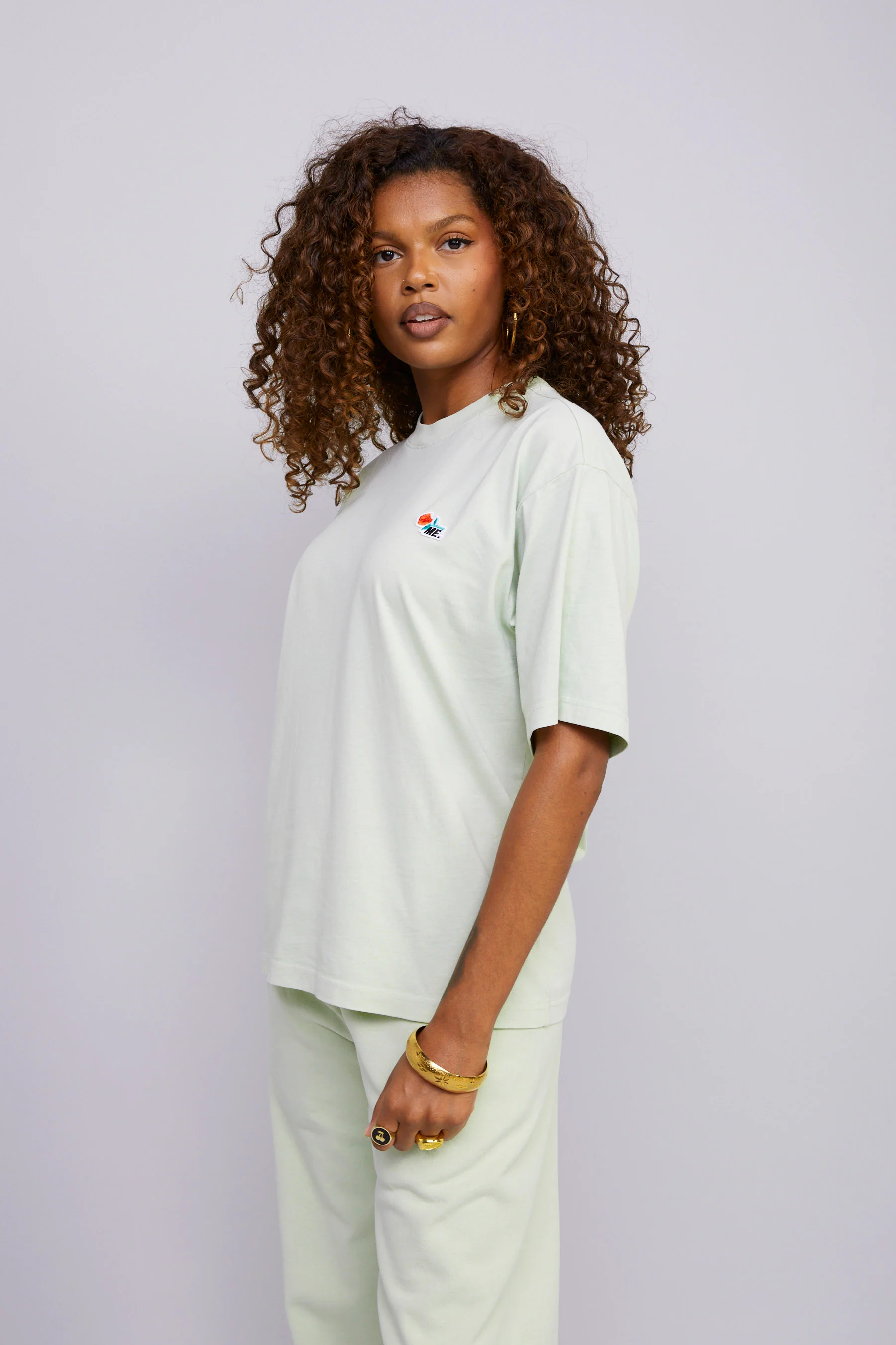 ME. Rose Tee Mineral Green - Image 5