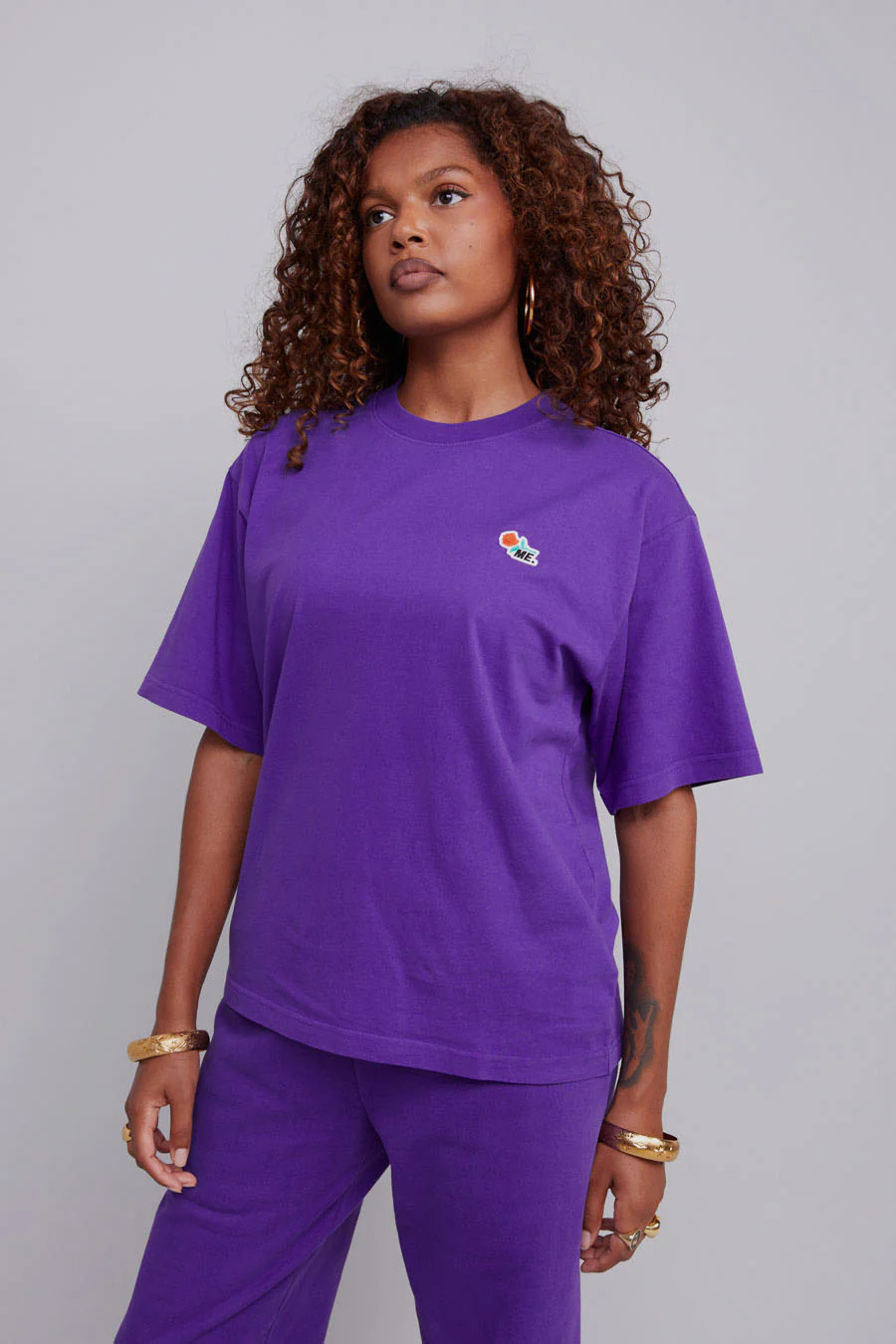 ME. Rose Tee Prince Purple - Image 4