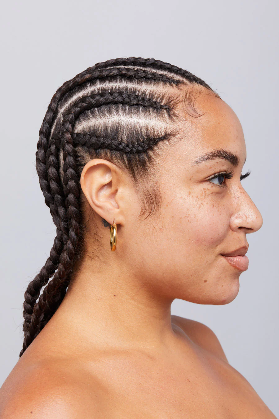 Sade Hoop Earrings Available in 4 Sizes - Image 6