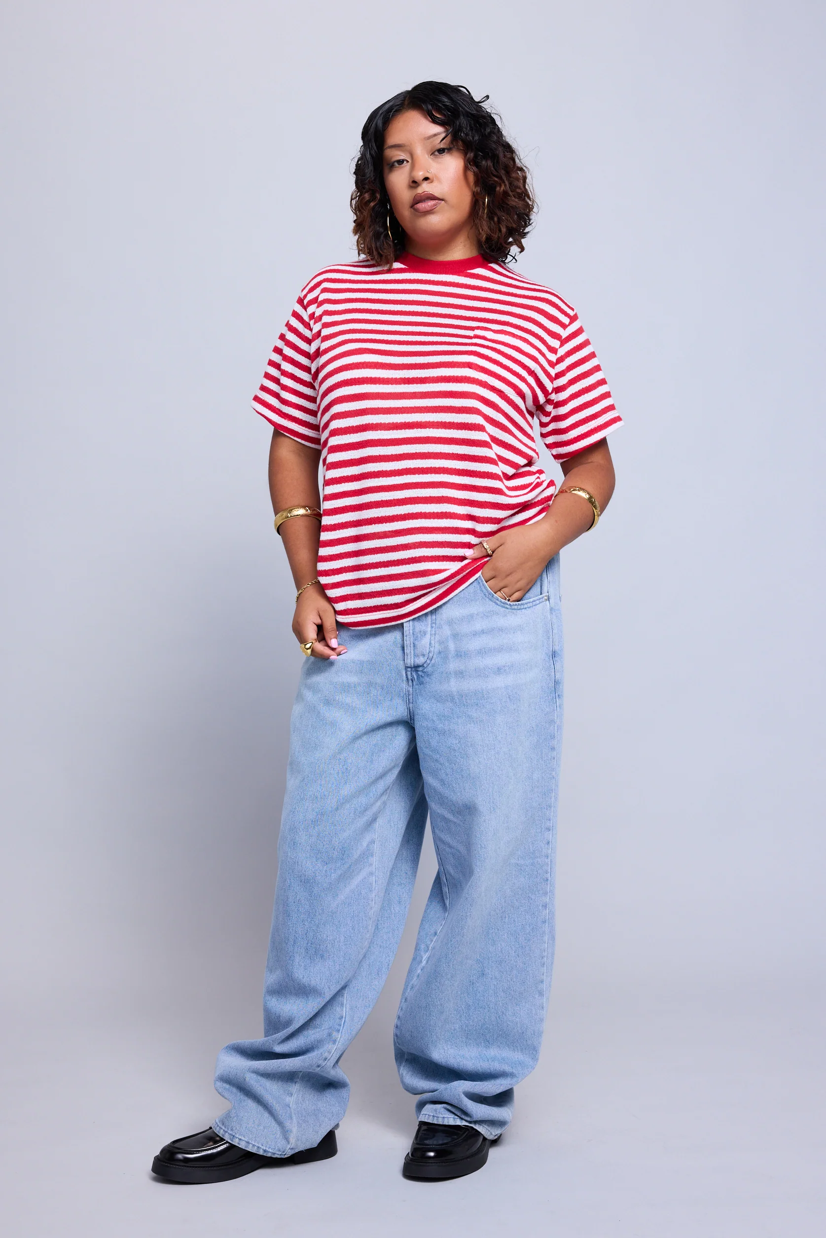 Warp Knit Pocket Tee - Image 8