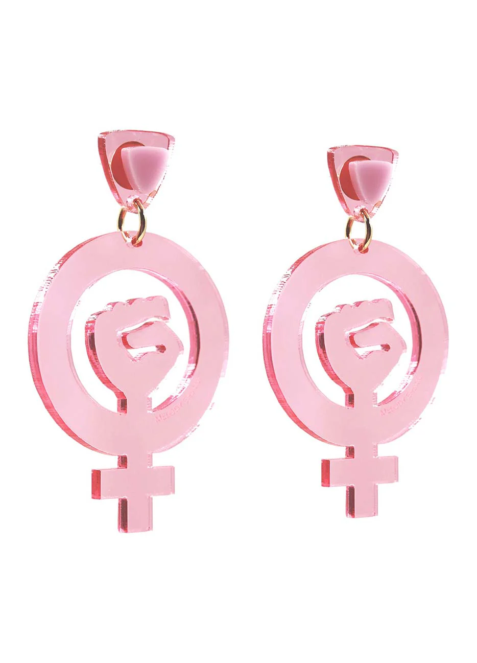 Women's Liberation Dangle Earrings - Image 6